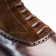 Lazyman Balmoral - Dark Brown Calfskin