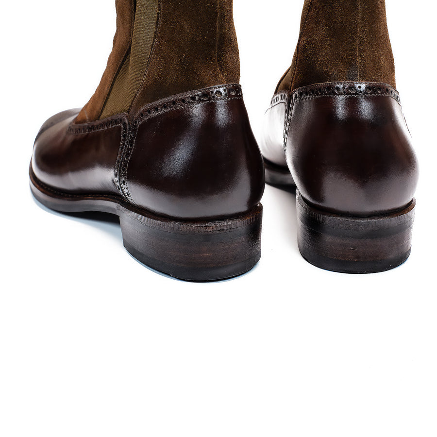 Lazyman Balmoral - Dark Brown Calfskin