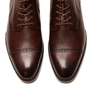 Airborne Boot - Dark Brown Hatchgrain